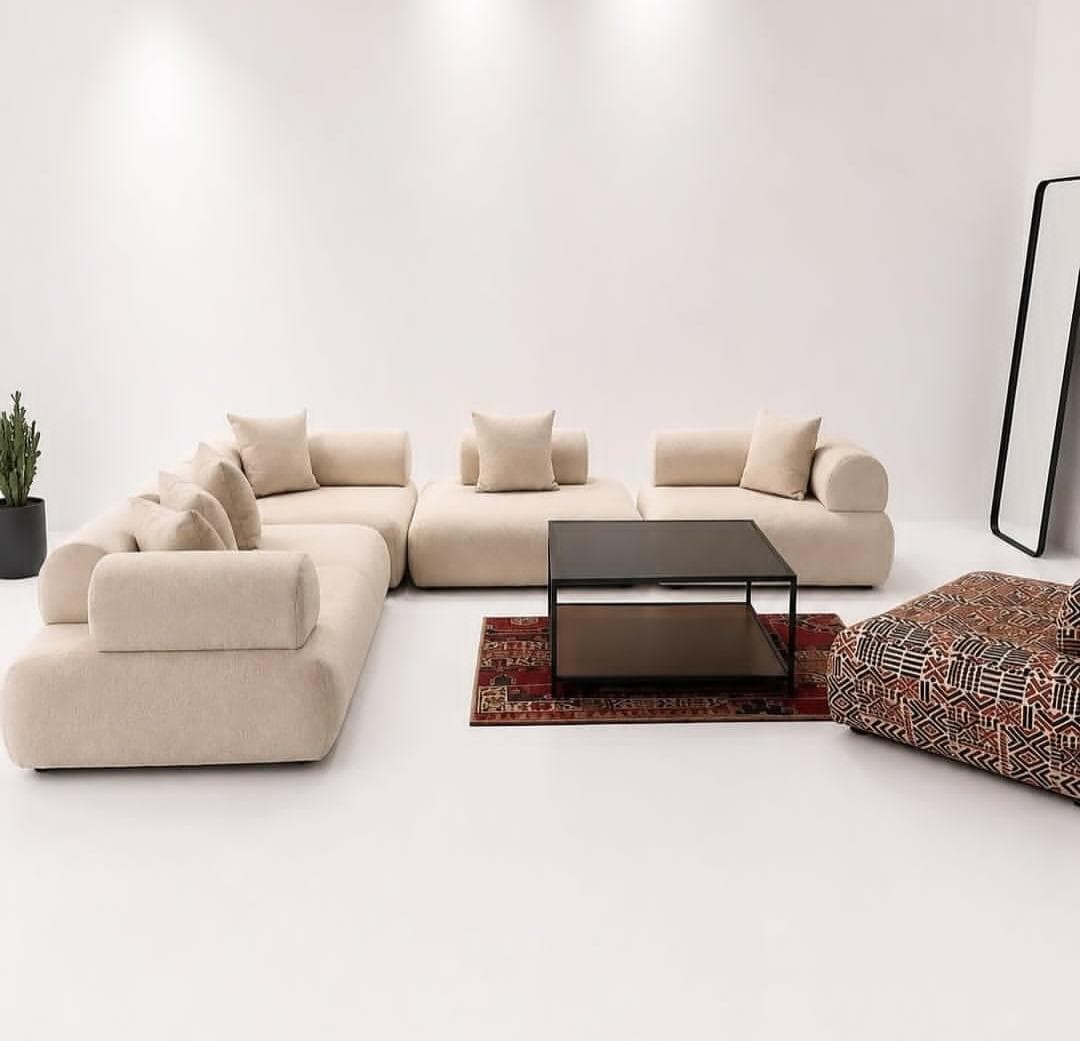 Modern Modular Lounge Sofa Set