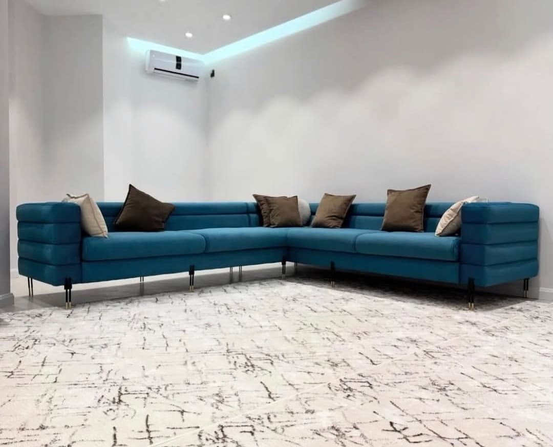 Modern L-Shaped Sectional Sofa