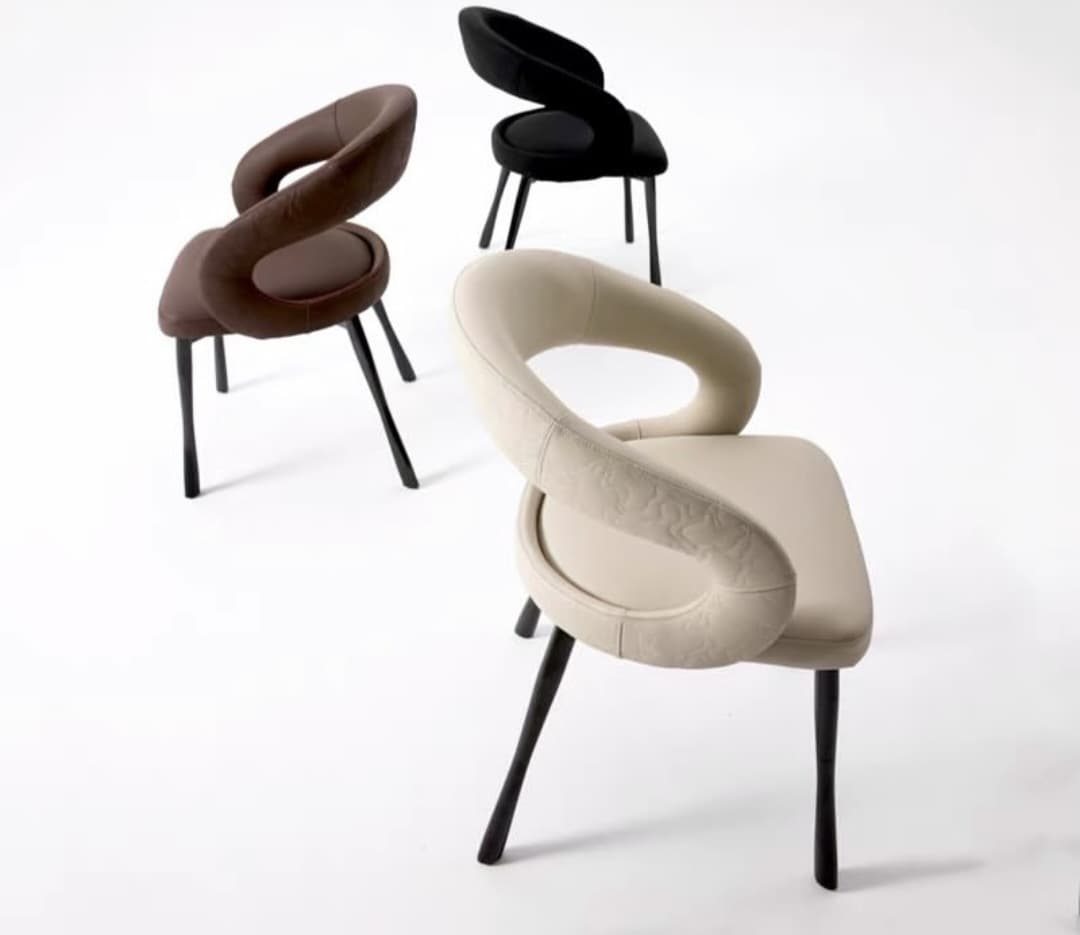 Modern Sculptural Accent Chair